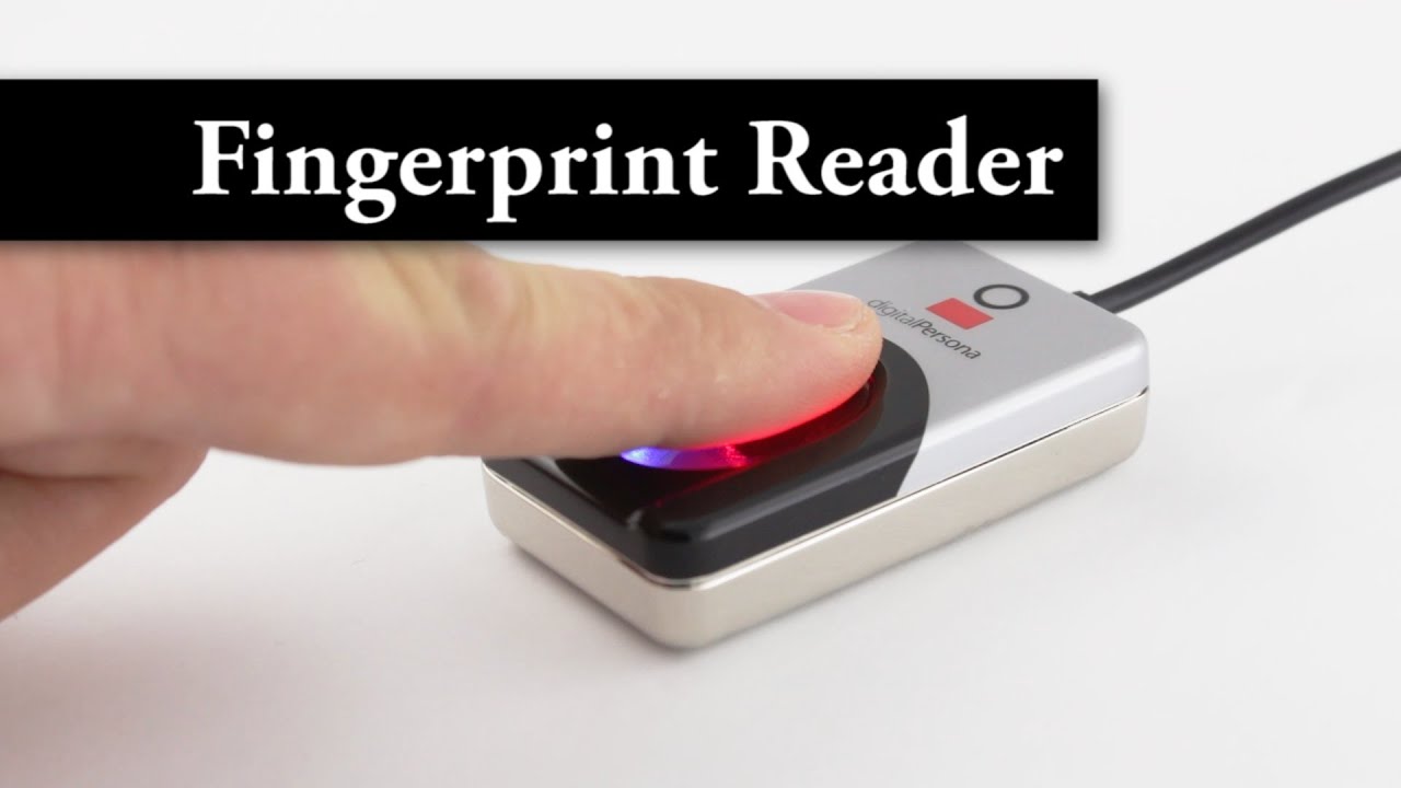 digitalpersona fingerprint reader software